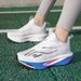 Unisex Carbon Board Running Professional Marathon Lightweight Bouncing Pad Breathable Ladies Stable Support Sports Shoes_desvips.com