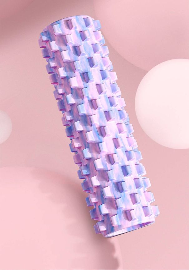 Foam Roller, Muscle Relaxant, Mace Roller, Solid Leg Slimming Device, Massage Roller, Fascia Roller, Yoga Equipment_desvips.com