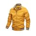 Windbreaker White Casual Jacket Fashion Outdoor Waterproof Sports Coat Spring Summer Bomber Jacket Men Clothing_desvips.com