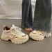 Xianjiao Xiaobao Street Thick Sole Dad Women's Spring Versatile Super Hot 2024 New Elevated Casual Sports Shoes_desvips.com