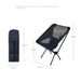 Ultralight Folding Moon Chair Portable Camping Chair For Fishing Sketching Nap Compact Foldable Outdoor Lounge Chair_desvips.com