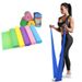 Premium TPE Resistance Bands For Yoga, Squats, Leg Workouts, Stretching & Glute Training – Multi-Level Tension & Vibrant Colors_desvips.com