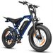 ESKUTE V202 Off-road Electric Bike, 48V 20.8Ah Long-Range Battery, Dual Suspension_desvips.com