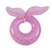 Swimming Accessories Mermaid Sitting Circle Pink Children's Cute Inflatable Split Seat Circle Mermaid Arm Swimming Circle_desvips.com