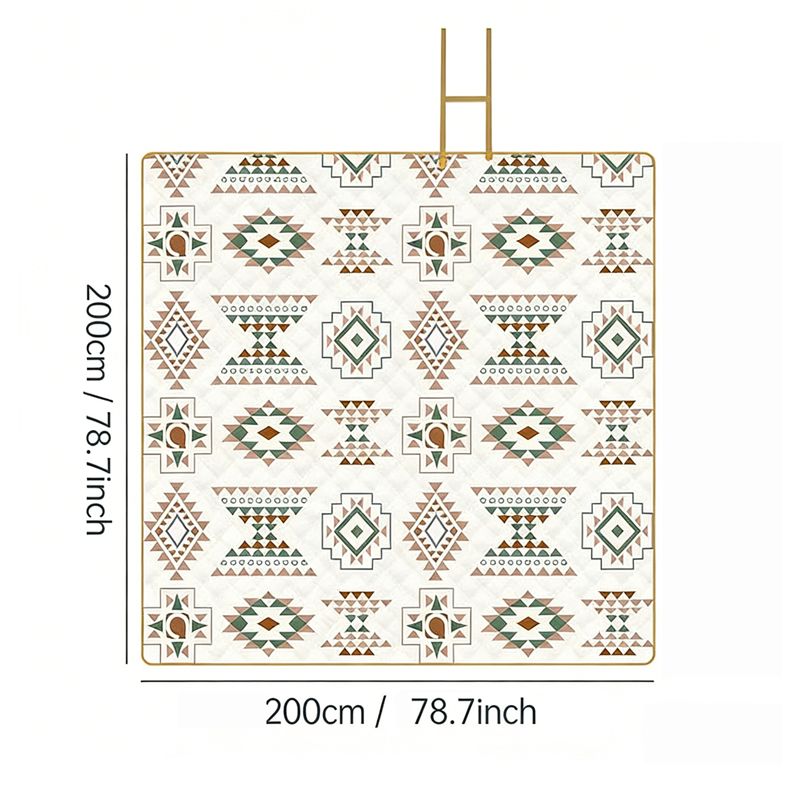 200x300 Outdoor Picnic Lawn Moisture-Proof Camping Mat Large Machine Washable Thickened_desvips.com
