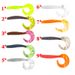 New Lure Bait Curly Tail Fish Bait 4.2g/8cm Silicone Soft Bait Bait Simulation Fish Bait 5/10_desvips.com