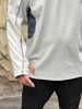 Men Long Sleeve T Shirt Color Block Splicing Quick Dry Breathable Crew Neck Top For Hiking Running Outdoor Sports Daily Wear_desvips.com