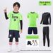 Kids Youth Adults Football Soccer Compression Sportswear Set, Fall Winter Athletic Base Layer Shirt Pants 4 Piece Suit_desvips.com