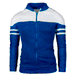Men's Clothing new style, men's casual jackets, color matching fleece sweatshirts J02_desvips.com
