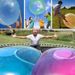 Giant Bubble Ball 60cm TPR Stress Relief Ball With Water Fillable Design Bouncy Squishy Sensory Toy For Kids Adults_desvips.com