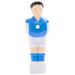 Table Football Players - White And Blue - Suitable For 15.9 Mm Foosball Rods - 11 Players In Black/White & Blue/White Clothing_desvips.com