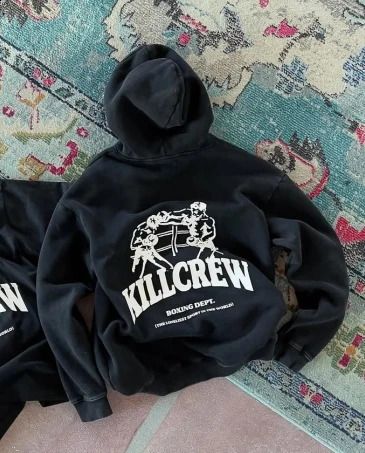 Youth League KILLCREW Printed Women's Harajuku Style Korean Fashion Hoodie_desvips.com