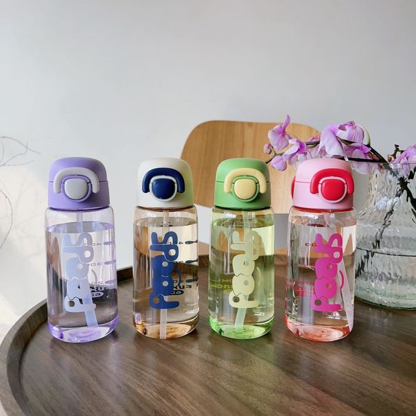 High-Quality Straw Plastic High-Temperature Resistant Portable Unisex Student Creative Anti-Fall Outdoor Sports Drinking_desvips.com