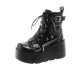New Gothic Style Platform Vampire-Cosplay Women Mid-calf Boots 2024 Winter Wedges Comfy Women Motorcycle Boots Shoes_desvips.com