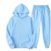 26 Colors Solid Color Unisex Casual Sports Sweatshirt And Pants Set_desvips.com