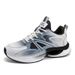 Low MOQ Customize Men Luminous Fashion Casual Sneakers Soft Sole Blank Mesh Breathable Sports Running Shoes For Man_desvips.com