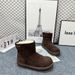 2025 Winter New Suede Leather Fashion Wool Snow Boots For Women Versatile Comfortable Warm Thickened Cotton Shoes_desvips.com