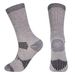 American Style Double Wool For Hiking Skiing Outdoor Sports Women's Towel Bottom Mid-Calf Socks_desvips.com
