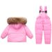 Children's Down Jackets, Thick And Warm Ski Suits, 1 6 Jackets/ski Suits_desvips.com