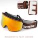 Cross-border Skiing Goggles, Anti-fog Snow Visor, Cylindrical Snow Goggles For Men And Women, Mountaineering, Can Clip On Prescription Glasses_desvips.com