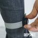 DEEPSPACE Cycling Leggings With Reflective Straps Running, Safety Warning For Night Riding And Bicycle Leg Bindings_desvips.com
