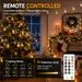 Battery Operated Globe String Lights With Remote Control, 33ft Length And 100 LED Fairy Lights_desvips.com