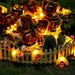 Solar Garden Lights, Bee Fairy String Lights, Pattern Waterproof Outdoor/Indoor Garden Lighting For Fence, Lawn, (Warm White) [ENERGY RATING A+++_desvips.com