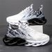 Summer Fashion Sneakers Men's Mesh Hollow Out Sole Breathable Non-Slip Wear-Resistant Running Shoes 37-45_desvips.com