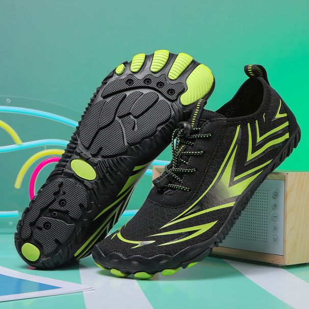 Lightweight Hiking Shoes With Breathable Quick-Dry Fabric & Anti-Slip Rubber Sole For Trail Running, Water Sports, And Outdoor Adventures_desvips.com