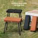 Ultralight Aluminum & ABS Folding Stool – Compact Camping Chair For Hiking, Fishing & Outdoor Use, Quick-Deploy Design_desvips.com