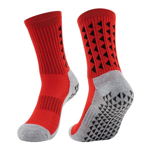 Men's Soccer Socks Non-Slip Floor Terry Cloth Sole Practical Training Thickened Professional Sports Short Socks Male God Socks_desvips.com