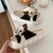 Cute Cartoon Milk Cow Cotton Slippers Soft Thick Sole Open Toe Indoor Slides For Men And Women Autumn Winter Shoes_desvips.com