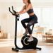 Compact & Quiet Magnetic Upright Exercise Bike For Home Fitness Space-Saving Design, Smooth & Silent Workout_desvips.com