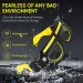 Outdoor Waterproof Night Fishing USB Rechargeable Silicone Glasses Light Multi Functional High Brightness Headlight_desvips.com