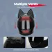 Motorcycle Helmets Moto Cat Ears Helmet Personality DOT Approved Full Face Breathable Casco Moto Helmet For Men Women_desvips.com