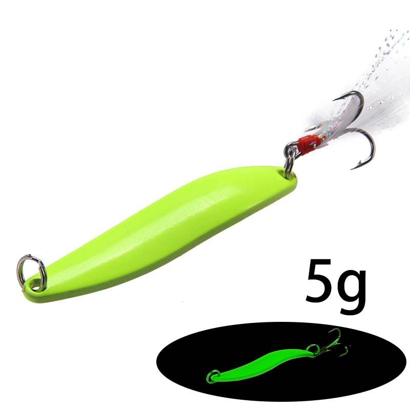 Luminous Willow Leaf Lure Sequins For Perch Bait 5g 7g 10g 13g Metal Bait Fishing Gear_desvips.com