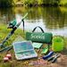 Portable Telescopic Kids Fishing Pole For Boys And Girls, Fishing Rod Reel Combo Kit With Tackle Box & Fishing Net, Best For Toddler Youth_desvips.com