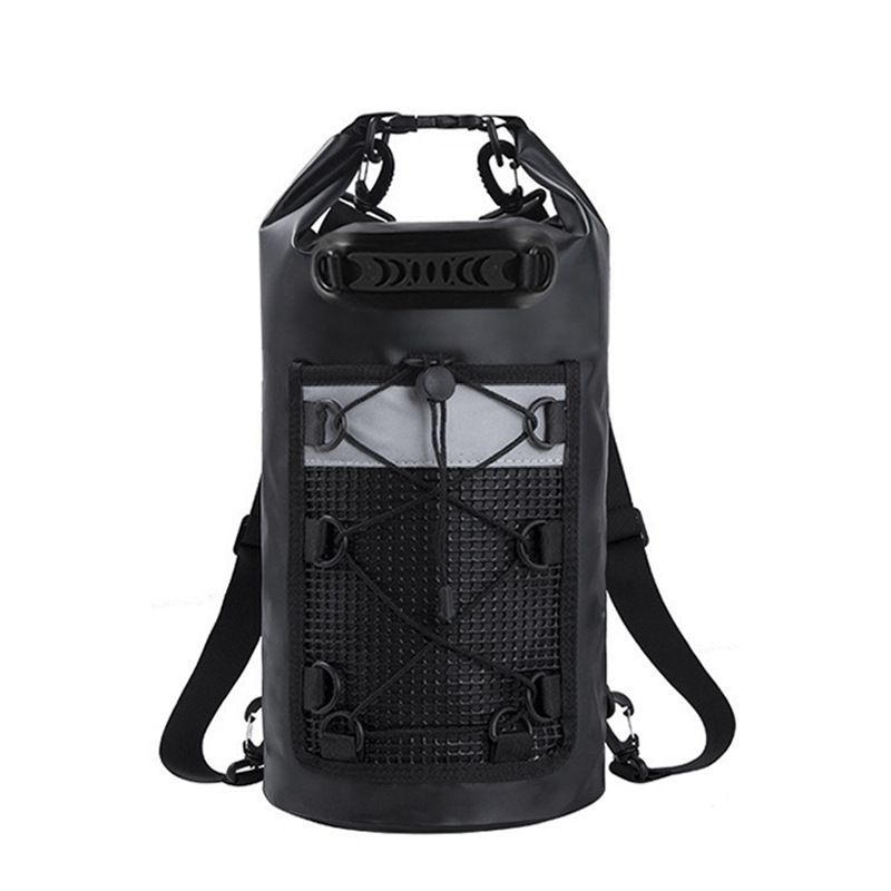 Cross-Border Hot-Selling Bucket Outdoor Travel Dry Wet Separation Net Hanging Beach Rafting PVC Waterproof Bag_desvips.com