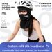 Milk Silk Outdoor Cycling Head Cover Protection Warm Hat Helmet Liner Quick-Dry Face Mask Bicycle Neck Warmer_desvips.com