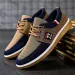 Canvas Casual Shoes For Men Trainers Patchwork Outdoor Flat Lace-up Sneakers Ss1 Ss_desvips.com