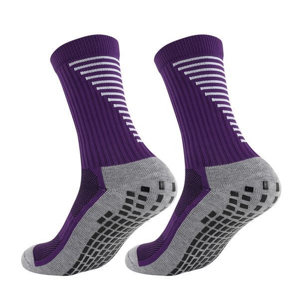 Men's Premium Soccer Socks Adult Sports Short/Mid Calf Terry Cloth Non-Slip Thickened College Students_desvips.com
