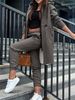 Women's Clothing new fashion casual hooded fleece sweatshirt jacket two piece set for women_desvips.com