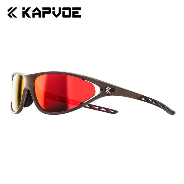 KAPVOE Hiking Outdoor Cycling Sports Mountain Road Biking Glasses Racing Eyewear Stylish Cat-Eye Sunglasses_desvips.com