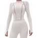 Cross-Border New Shaping Slimming Outfit Set For Women, Barely-There Feel, Sports Outdoor Fitness Running Yoga Top_desvips.com