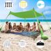 UPF 50+ Sun Shelter Tent - Outdoor UV Protection Canopy With Lycra Fabric For Beach & Sand Play Portable Shade Tent Easy Setup Windproof Design_desvips.com