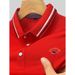 2025 New High-End Printed Polo Shirt With Turn-Down Collar Fashion Short Sleeve Top_desvips.com