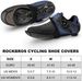 ROCKBROS Bicycle Overshoes Cycling Shoes Overshoes Waterproof Reflective_desvips.com