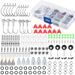 Shark Skimmer|170-Piece Set Lure Accessories Hooks Texas Drop Shot Rig Sea Rock Box Fishing_desvips.com