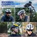 ROCKBROS Bicycle Helmet, Unisex Cycling Helmet with 4 Colors, Safety Helmet M/L 55-61cm_desvips.com
