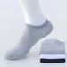 10/12/20/40 Pairs Men Boat Business Sport Sweat Absorption Mature Summer Autumn Solid Color Soft Non Pilling Ankle Socks_desvips.com